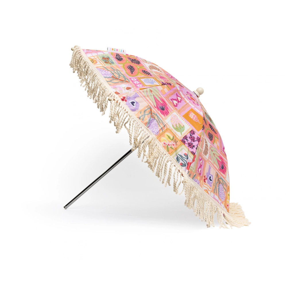 Amy Mini Umbrella with pink floral print