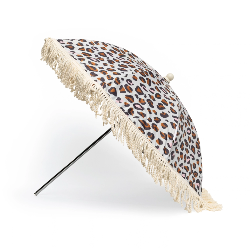Ella Mini Umbrella with leopard print