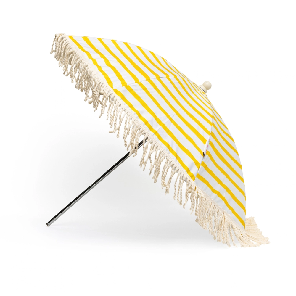 Brighton Mini Umbrella with yellow stripes