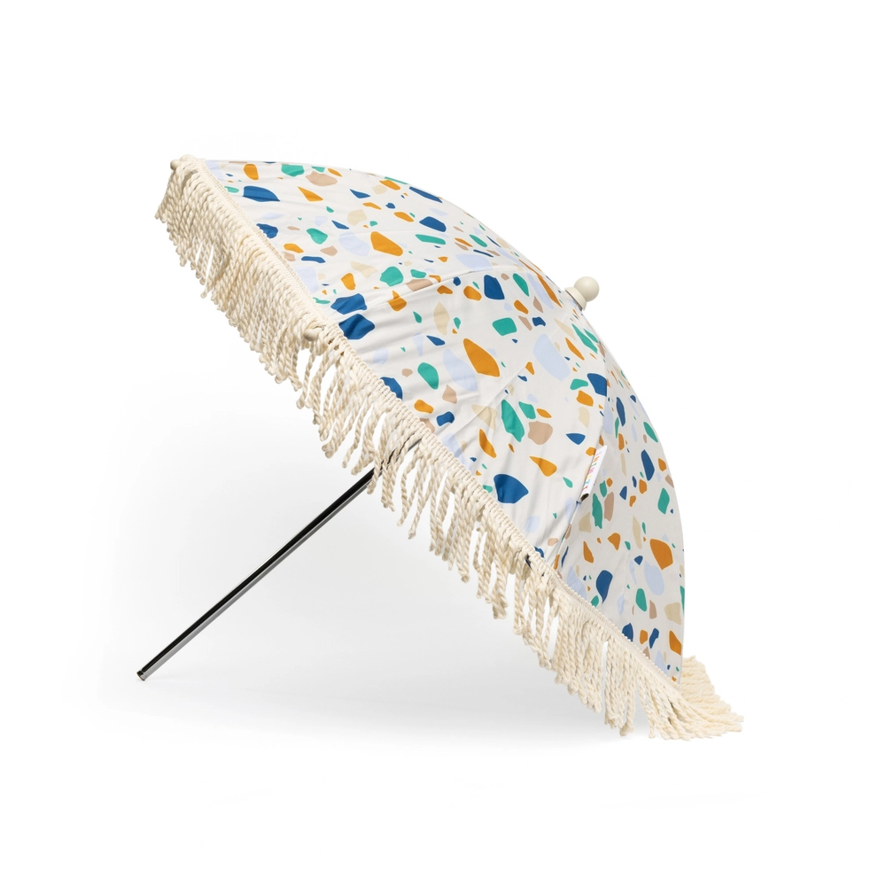Charlie Mini Umbrella with colourful shapes print